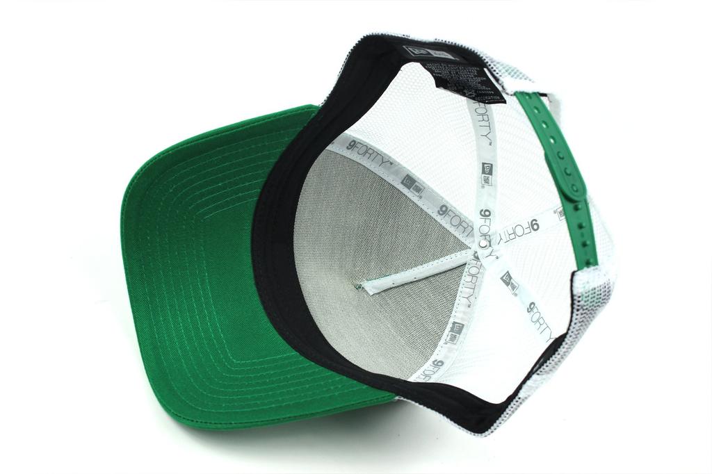 NEW ERA Snapback Trucker Mesh Cap (KELLY/WHITE)