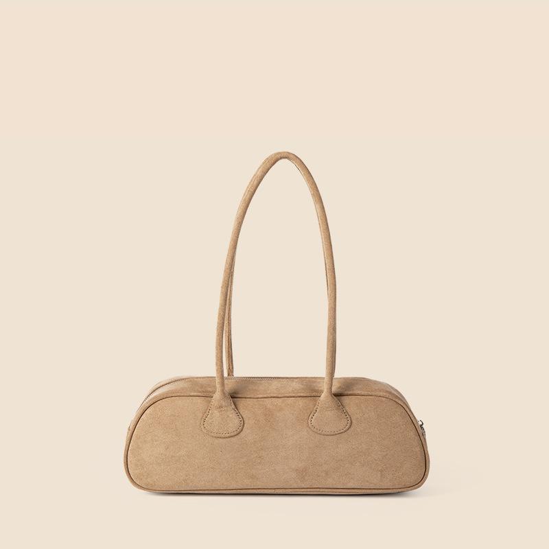 

Винтажная сумка-багет подмышкой Роскошная сумка через плечо Большая вместимость абрикосовый