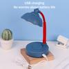 LED Desk Lamp Cute Flower Table Lamp with Adjustable Flexible Gooseneck Rechargeable Eye-Caring Night Light for Dorm Bedroom Reading
