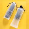 Frosted Semi-Transparent Drawstring Umbrella Storage Bag - Moisture-Proof and Dust-Resistant