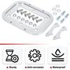 Aluminiumlegierung Billet Batterie-Umsetzungs-Schalenhalterung Für Optima Top 34 34/78 D34 D34/78 34M Halterung