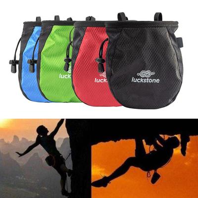 Waterproof Chalk Bag Adjustable Storage Climbing Magnesium Powder Bag for Hiking Climbing Weightlifting Anti-slip Powder Bag