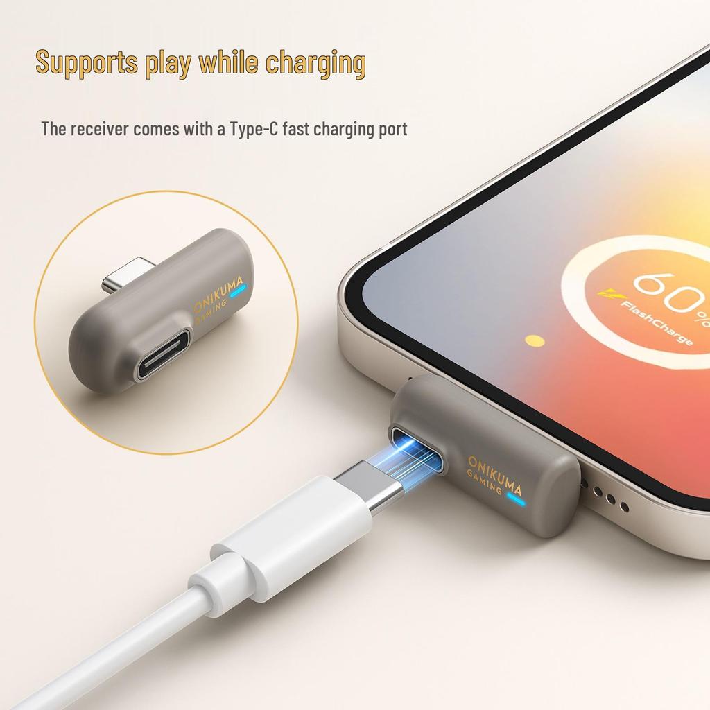 ONIKUMA TX610 Low Latency 2.4G True Wireless Bluetooth Gaming Headset