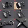 For Mazda Chain Smart 2 3 6 CX3 Car Fob Cover Ring Accessories Carbon Fiber