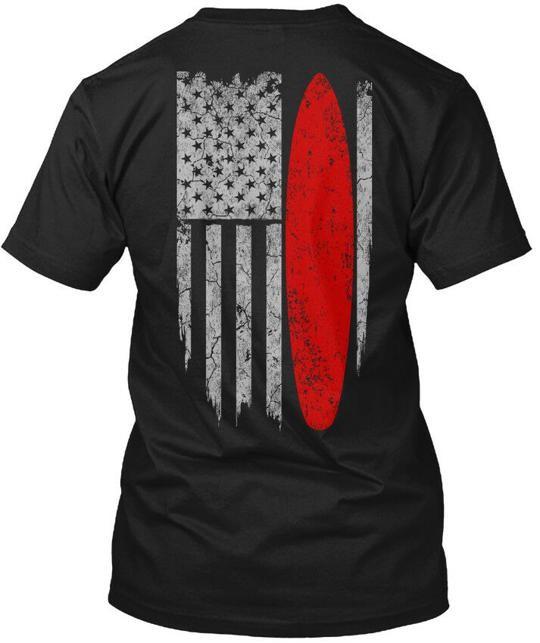 Surfing Usa Flag T-Shirt Made in the USA Size S to 5XL 4XL