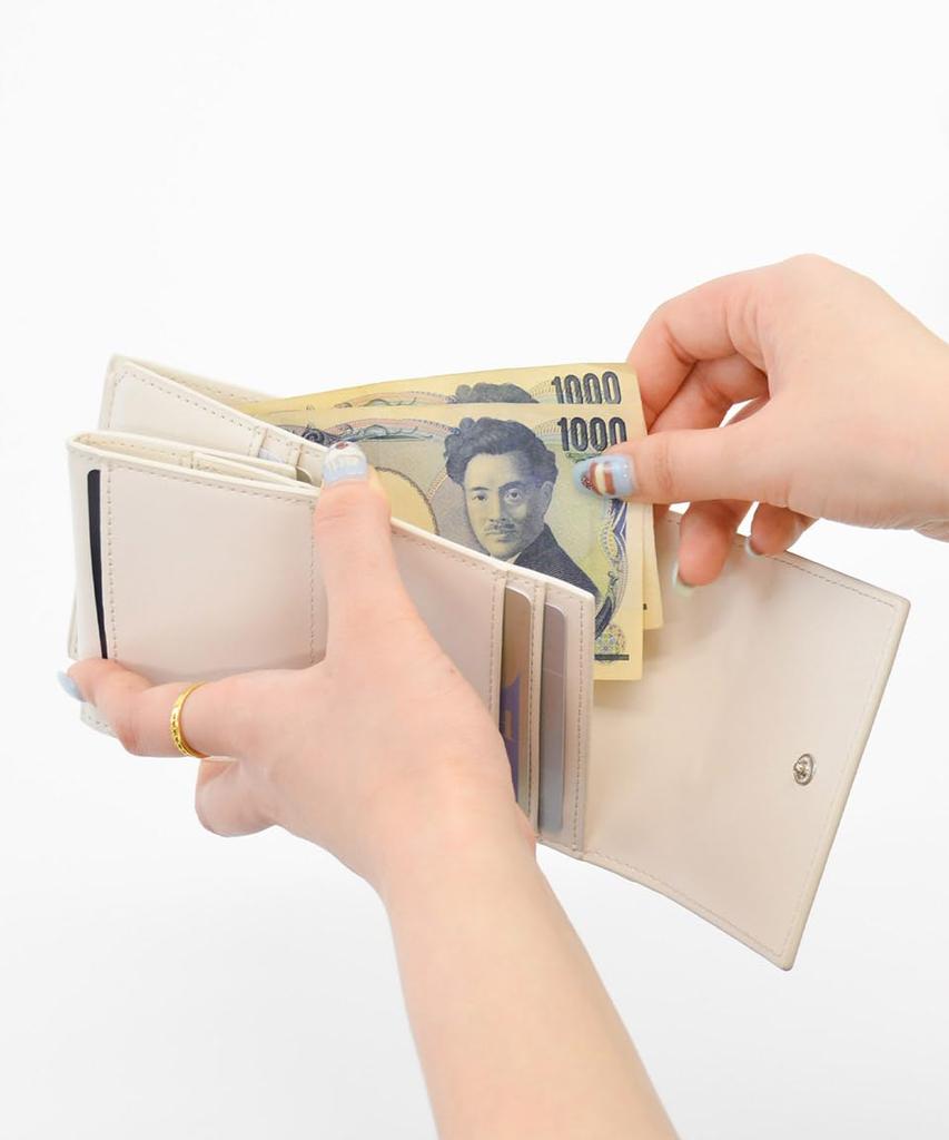 Altro Rose Silver Tri-fold Wallet for Women, Compact, Mini, Small Wallet, Popular Brand, Cute, Thin, Compact, Folding Wallet, Easy to Use, Large