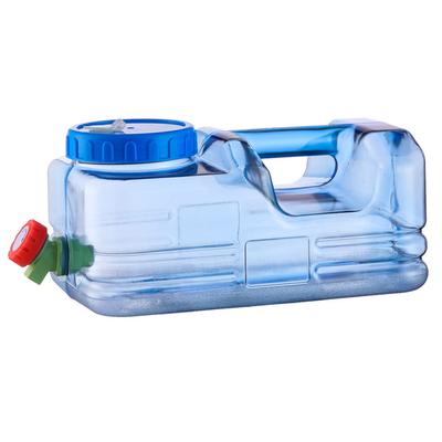 5.5L/10L Driving Water Tank Container PC with Faucet Camping Car Water Container Water Storage Bucket for Picnic Travel Driving