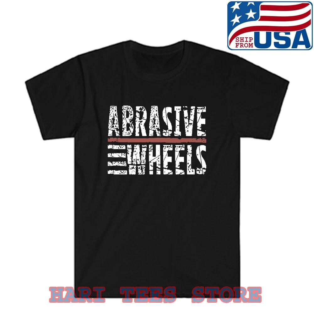 Abrasive Wheels Men s Black Size S to 5XL 4XL