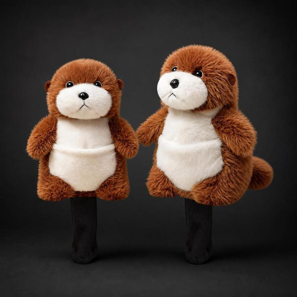 Otter Golf Headcover Novelty Animal Club Cover Adorable for Golfers