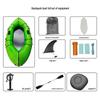 Hard Shell Inflatable Kayak Backpack - PVC Mesh & Hard Bottom Assault Boat