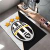 Juventus Logo Teppich Design geeignet als rutschfeste Matte für das Wohnzimmer oder Schlafzimmer Sofa