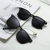 1/3 IN 1 Magnetic Sleeve Glasses High Appearance Level Versatile Myopia Glasses Frame Two-In-One Driving Sunglasses