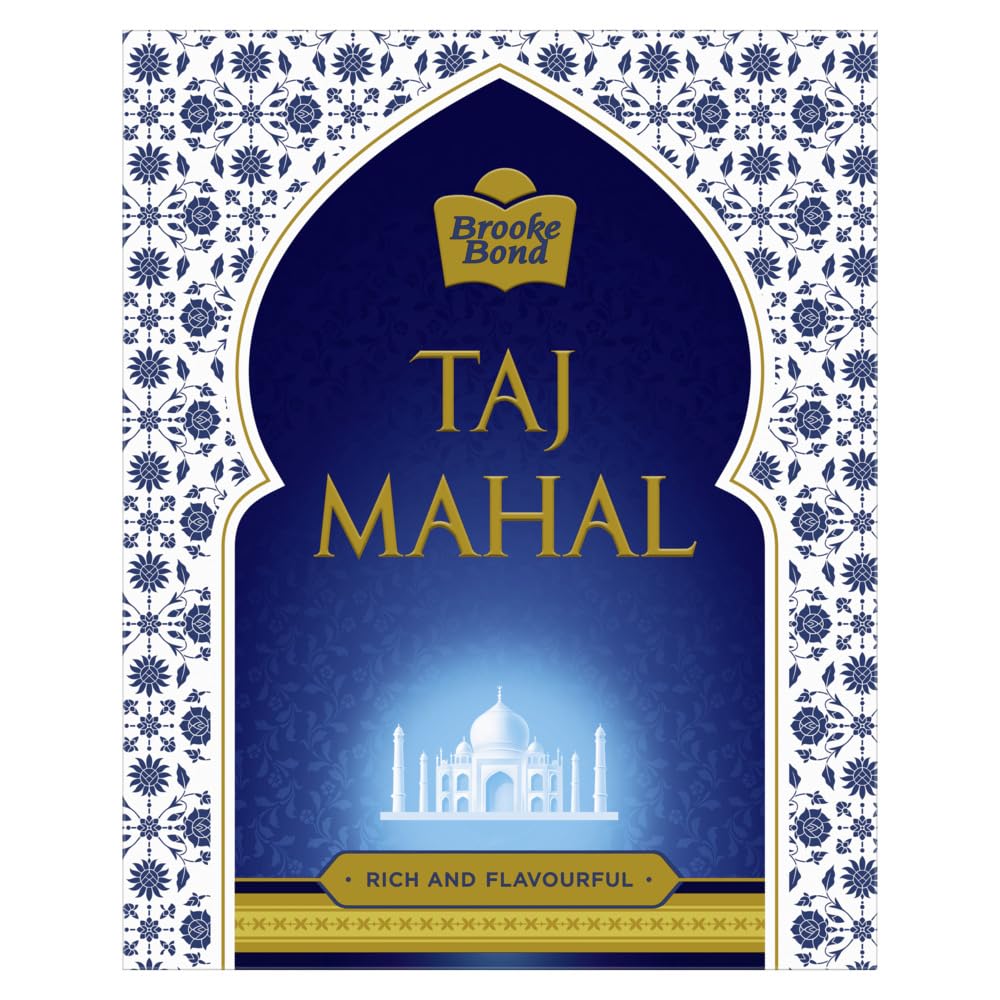 Taj Mahal South Tea Powder 1kg Pack Premium Blend Loose Tea Leaves Rich Flavorful Chai Golden Orange Brew With Uplifting Aroma