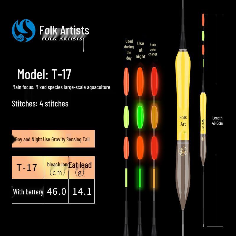 Day & Night Luminous Bite-Sensing Rock Fishing Float
