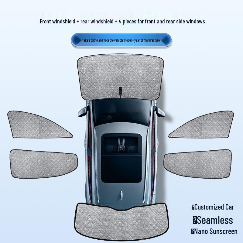 Sunshade for Baojun Yueye, Xiangjing, Yunhai, Yunduo, KiWi, RS-3, 360, 530, 730 - Sun Protection Block