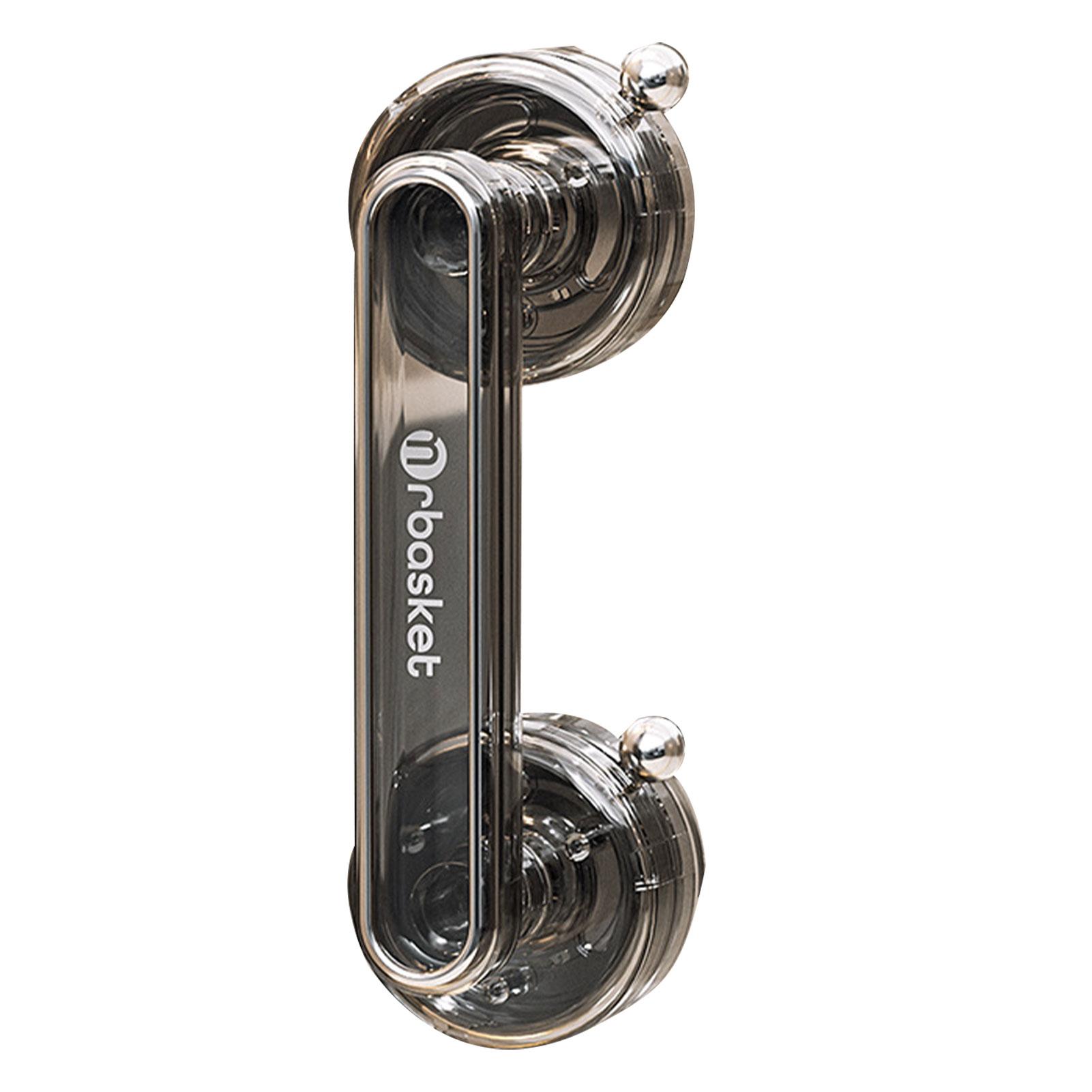 

Прочный устойчивый поручень для двери в ванную комнату, ручка для двери из АБС-пластика для установки чашки в ванную комнату, скользящая чашка