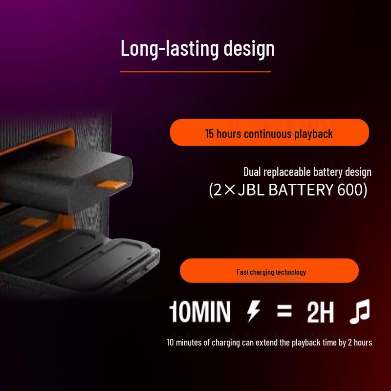 JBL PartyBox 720 Portable Bluetooth Party Speaker CN plug (adapter included)