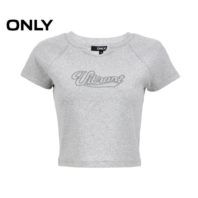 ONLY Women's Slim Fit Raglan Sleeve Short Sleeve T-Shirt