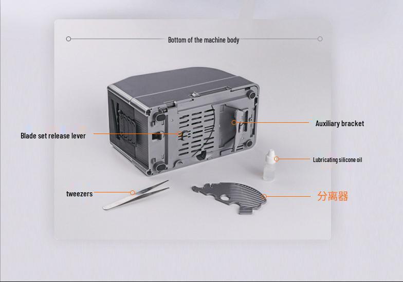 ZCUT-9 Automatic Tape Dispenser: Double-Sided, High-Temp, Film Tape Cutter