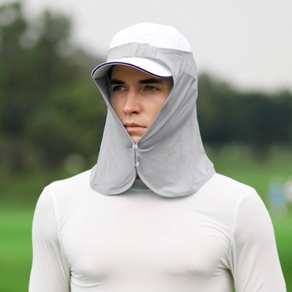 with Elastic Cool Breathable Mask Ice Silk Sun Protection Headscarf  Unisex