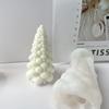 Conical Shaped Soap Mold Bubble Tip Christmas Tree Candle Mold Party Decoration   Scented