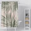Home Shower Curtains for Bathroom Waterproof Fabric Modern Nordic Style Bathroom Curtains Shower Curtain Morandi Andscape Plant