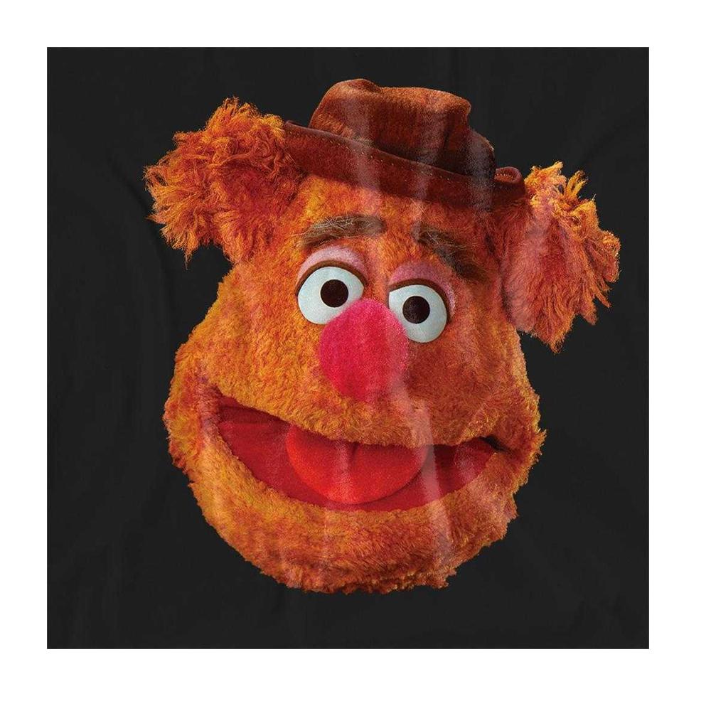 The Muppets Womens/Ladies Fozzie Bear Face T-Shirt