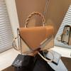 Fashion Texture Color Matching New 2025 Contrasting Color Spring Casual Simple Messenger Metal Portable Small Square Bag Woman