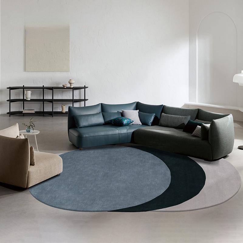 Nordic Simple Style Irregular Carpet for Living Room Home Decoration Sofa Fluffy Plush Rug Bedroom Bedside Non-slip Mat Washable