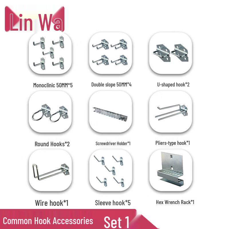 Heavy-Duty Workbench Hook Accessories