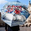 Diddl Love And Friendship In Pastel Umbrella Folding umbrella, automatic umbrella 8-Frame for Travel, camping Use Gift for Halloween Christmas