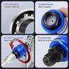 Airless Sprayer Guns Swivels Joint Aluminum Nozzle Direction Adjuster For Paint Sprayers With 7/8 Thread Connection
