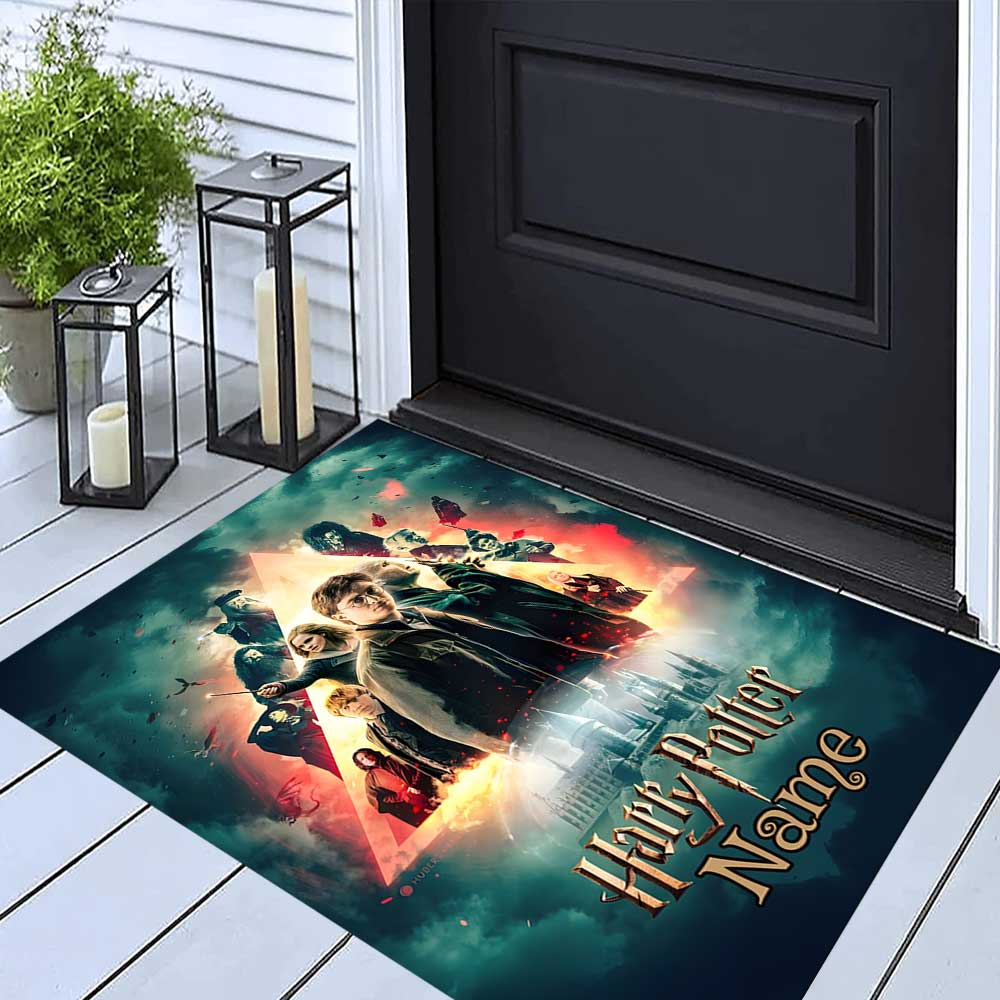 Warner Bros. Films (15) Customize your name rug, office chair cushion, home bedroom living room gift.