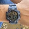 Casio Multifunction Clear Resin Strap Men's Watch, Digital, Dial, Band, WS-1500H-2AVDF, Blue,