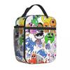 Anime Puella Magi Madoka Magica Heat-keeping Meal Tote Thermal Bag Reusable,Meal Container Comic Big Tote Lunch Box Food Handbags