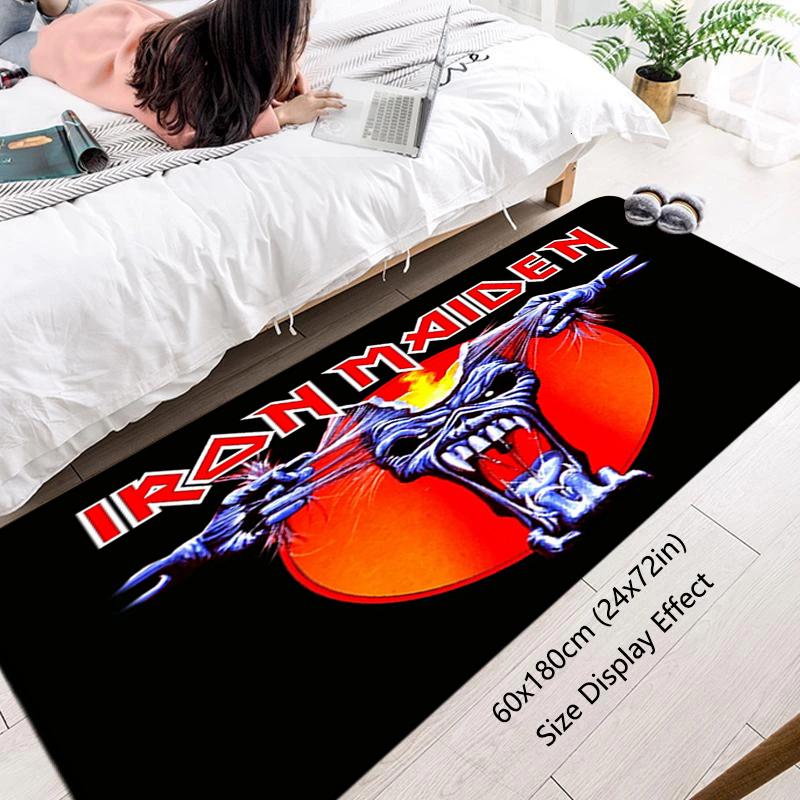 Corridor Doormat Heavy Rocks Metals Band Rugs Interior Foot Carpets Entrance Floor Mats Non-slip Yoga Rug Home Decor Prayer Mat