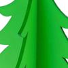 Christmas Tree Craft 3D Unfinished Ornaments DIY Wood Tree Cutout With Colored Markers Set For Kids Adults Winter Holiday