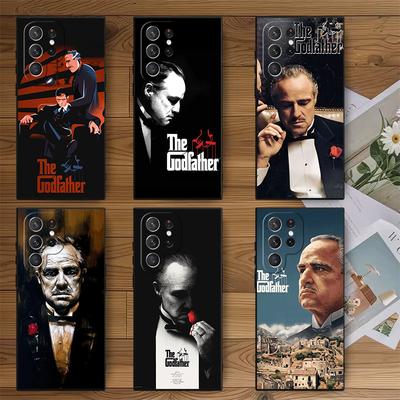 The Godfather TV Soft Phone Case for Samsung Galaxy S26 S25 Edge S24 Ultra S23 Plus S22 S21 FE S20 Black Cover Back Shell