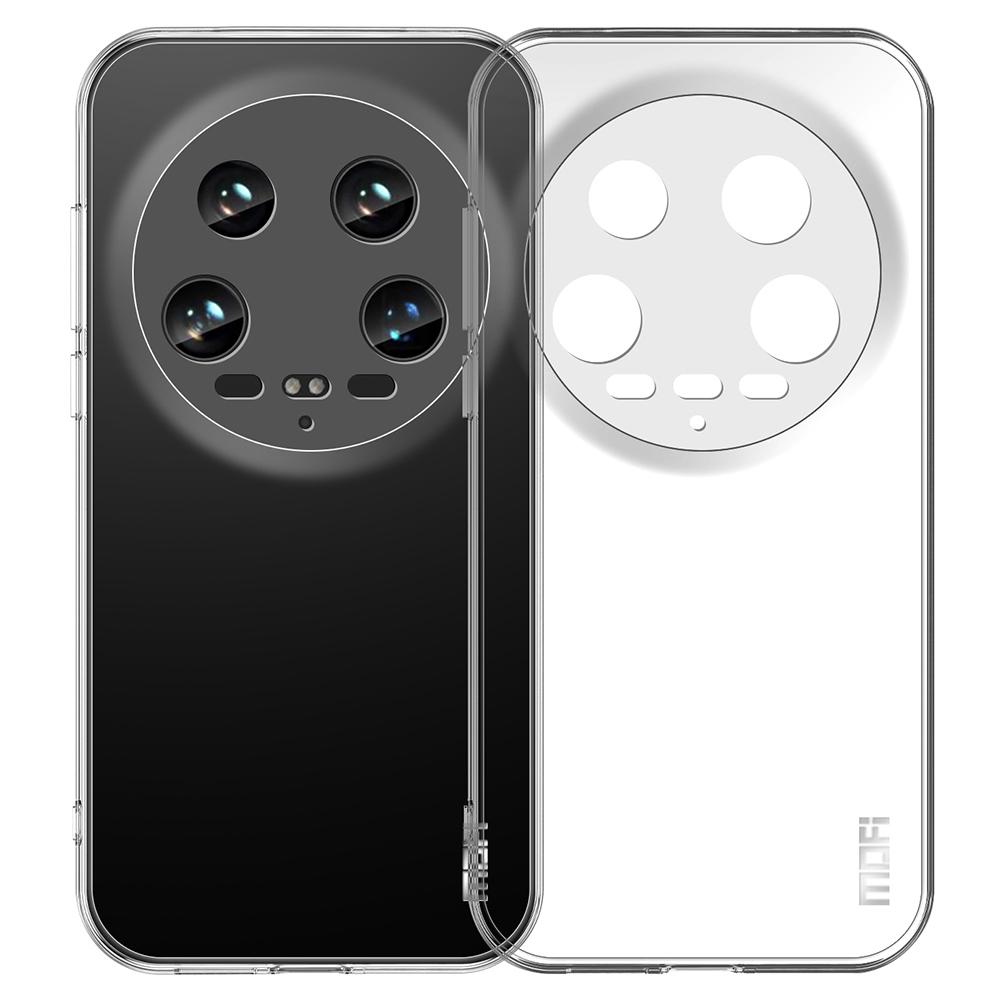 

MOFI For Xiaomi 14 Ultra TPU Case Transparent Phone Cover Anti-scratch A