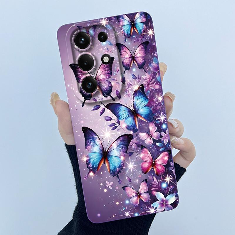 For Itel S26 Ultra Super 26 Ultra S688LN Case Simplicity Oil Painting Floral Silicone Soft Casing New Shockproof Back Cover