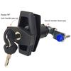 Compartment Door Locker PUSH POP Door Lock With 2keys For Swift Elldis Caravan Motorhome