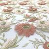 3D Floating Floral Lace Fabric Net Embroidered Fabric Used for DIY Women's Dress Performance Outfit Wedding Dress Suit