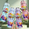 1PC Roblox Controller Color Game 750ml Color Plastic Sports Water Bottle Leakproof Flip Straw Lid Suitable for Sports Office Home Use