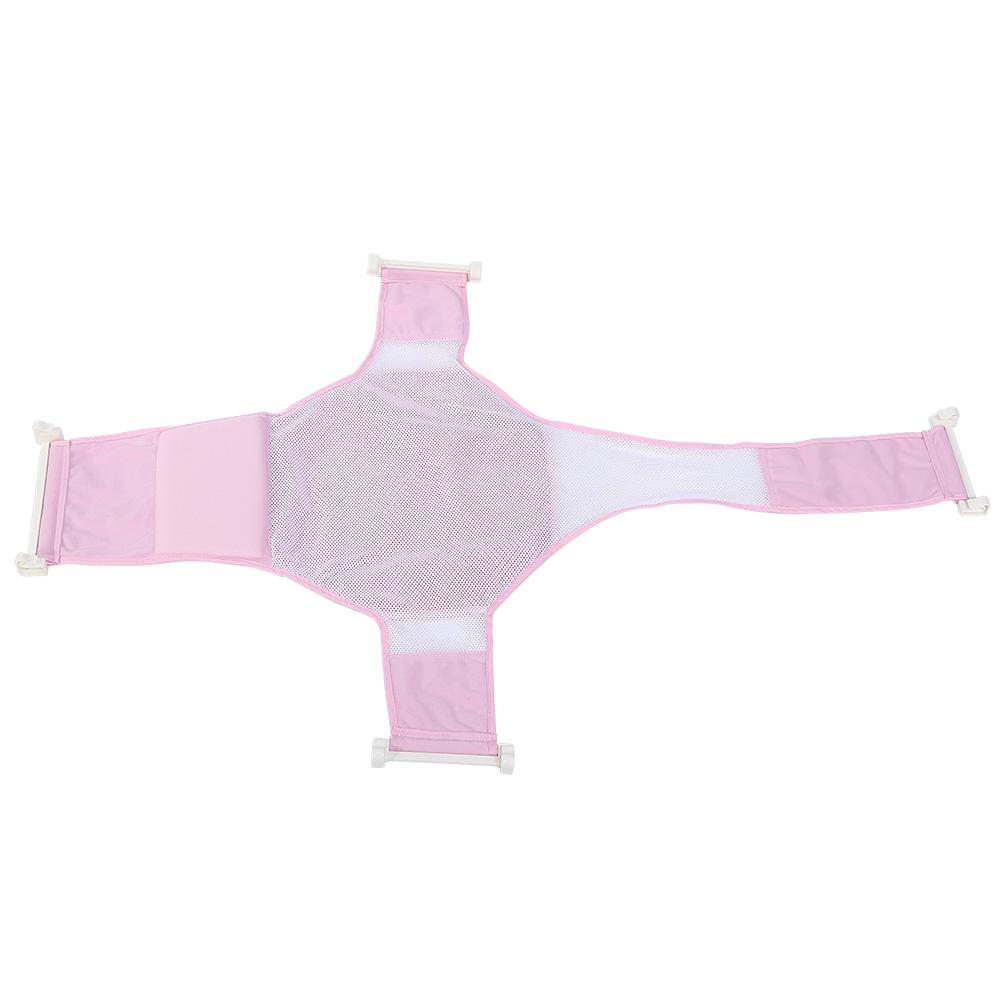 Rete per vasca da bagno per neonati Supporto per doccia Fascia per il bagno sicura Sedile per il bagnetto per bambini Blu