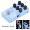 Alomejor Guitar Effect Pedal Digital Modeling Reverb 9 Types Authentic Sound Creativity