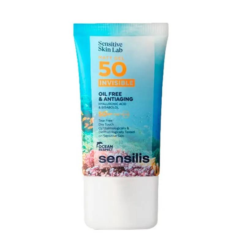 Sensilis Matt Gel Spf50 Невидимый 40мл