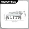Aquarium Cave Ornament Plastic Roman Column Hideout Decor for Shrimp Cichlid Mini Aquariums