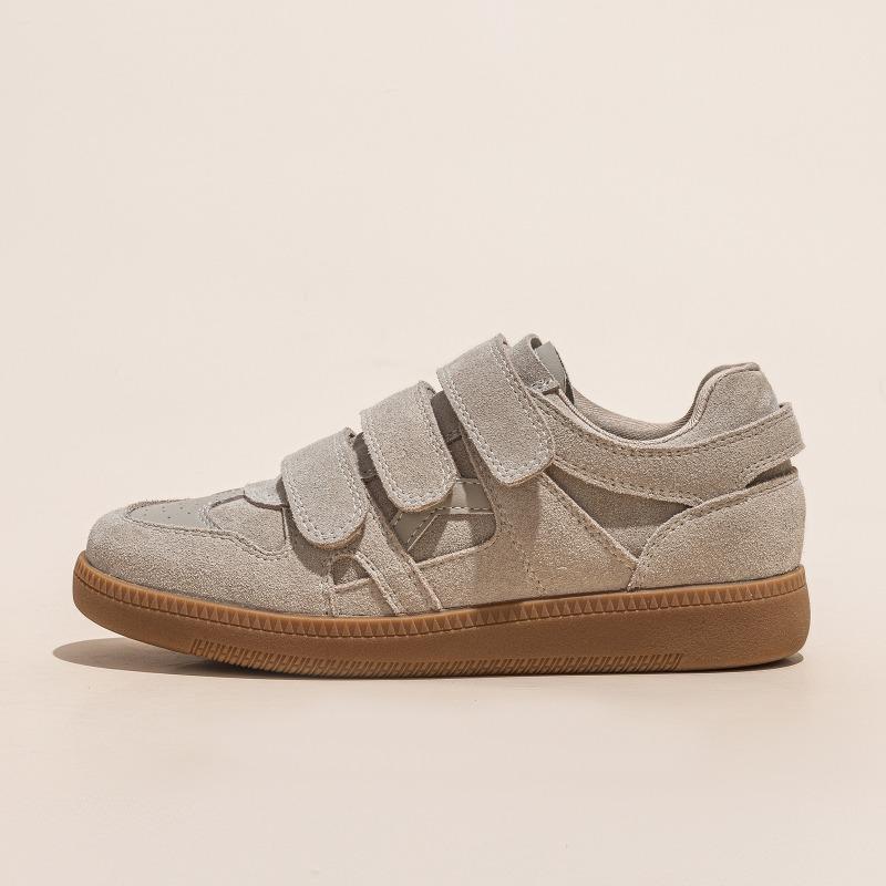 Dexun shoes women's spring new thick-soled heightening versatile breathable spring and autumn single shoes Internet celebrity casual sports shoes