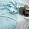 Air Conditioner Quilt Cooling Blankets Smooth Air Condition Comforter Lightweight Summer Quilt with Double Side Cold Cooling Fabric
