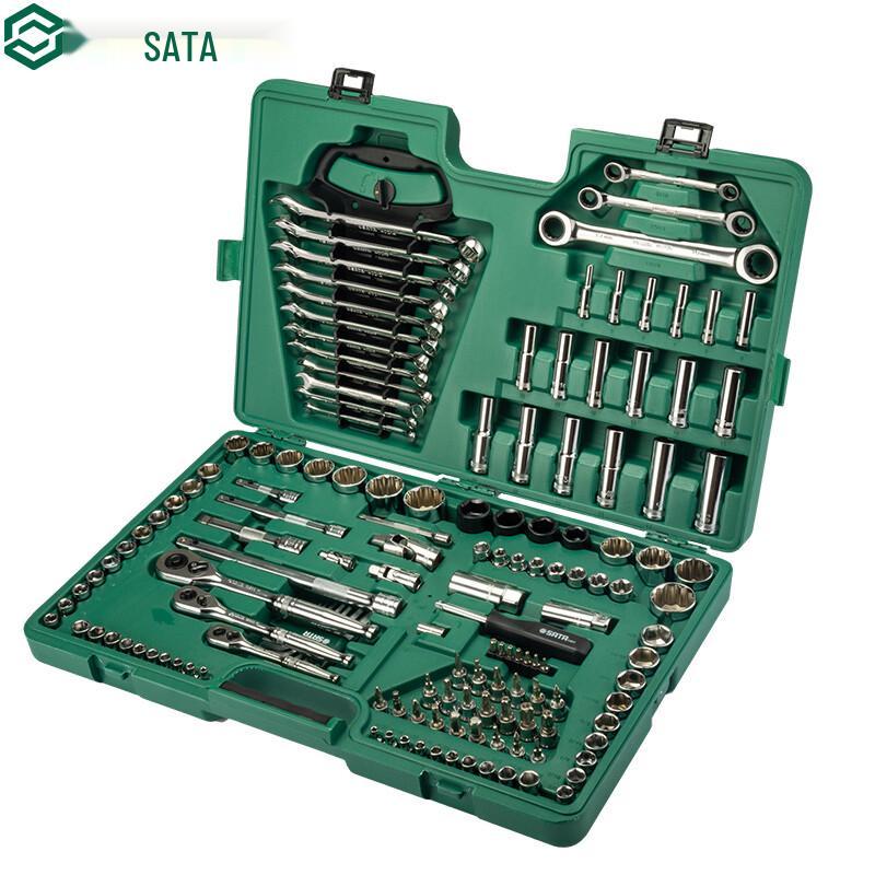 SATA 09510 150-Piece Drive Socket and Ratchet Set